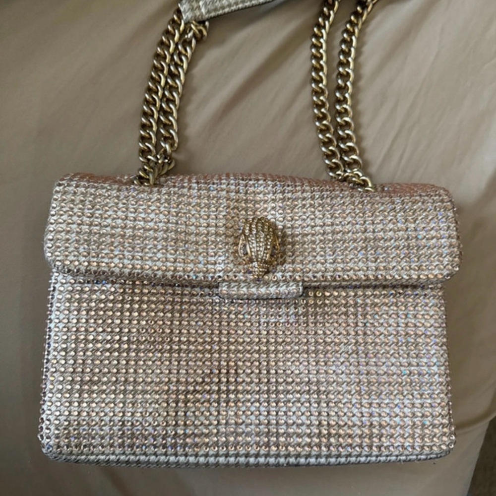 Elegant Silver Chain Bag